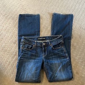 Women’s express jeans boot cut size 4 long